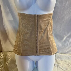 Maidenform beige waist trainer with bones size 8/XL